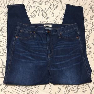 Madewell High Rise Skinny Jeans